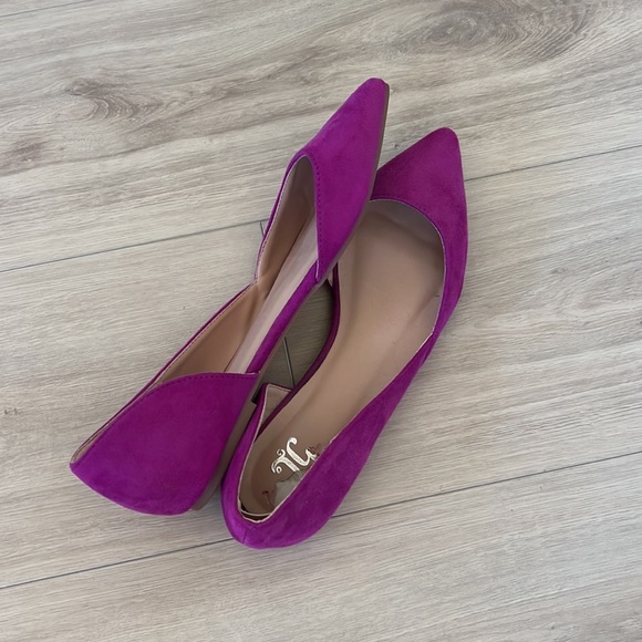 Purple/pink neon flats - Picture 2 of 4